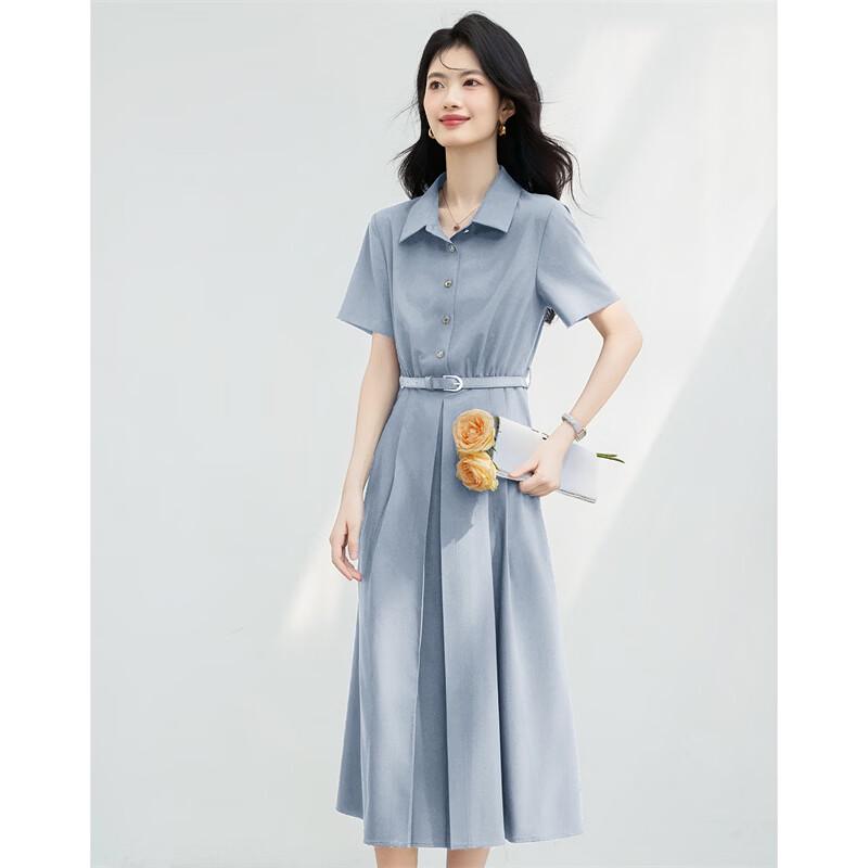 Women's Summer A-Line Shirt Dress