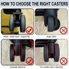 Pack of 8Pcs Luggage Wheel Covers Quiet Noise Reduction Suitcase Protectors Covers for Travel Luggage Replacement