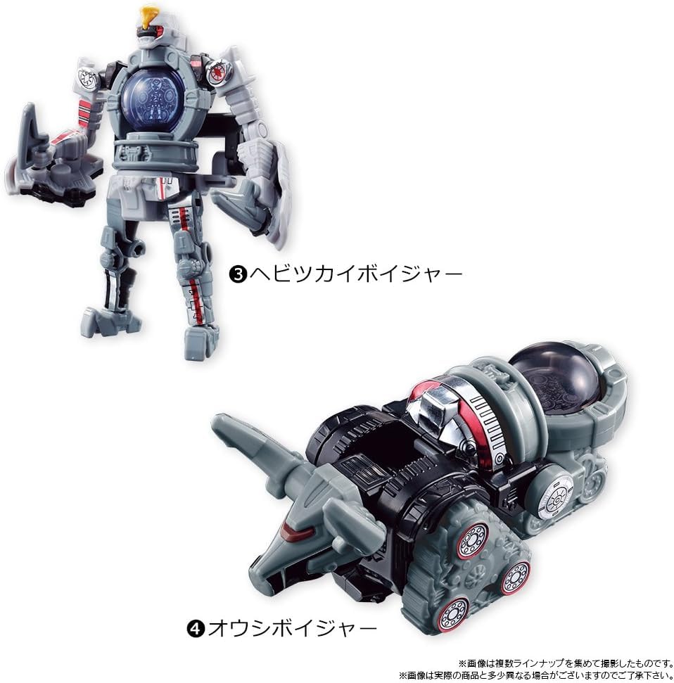 Minipla Kyutama Combination Series 05 Cerberus, All 6 Types, Candy Toys