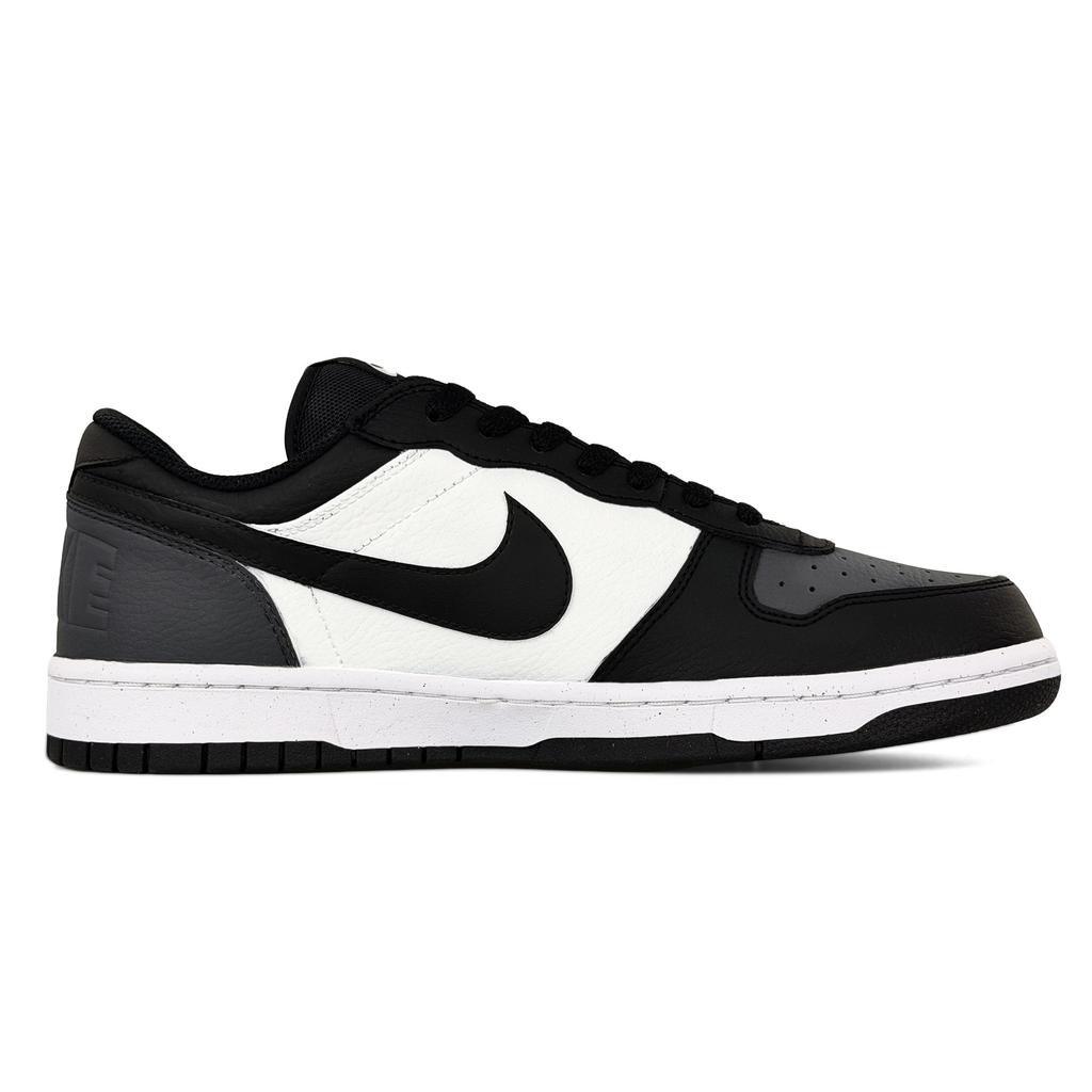 Nike Big Abrasion Resistant Breathable Low top Skateboard Shoes Men's Black Gray 355152-016(Team1481-)