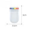 2Pcs Rainbow Crayon Paint Rainbow Birthday Party Colourful Theme Party Accessories Party Family Costume Gift Pocket Size