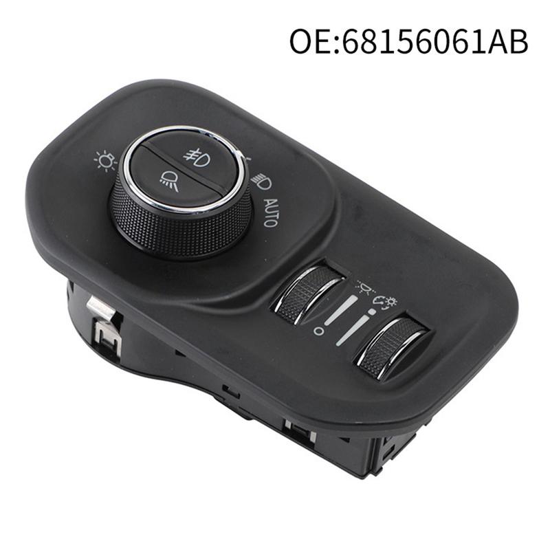 Car Headlight Control Switch For Dodge For RAM 1500 Headlight Switch 68156061AD (-) Reliable Control