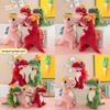 Peluche Dinosauro con Fiamme Multicolori per Gioco e Comfort dei Bambini