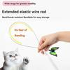 Interactive Cat Toy with Suction Cup Flutter Bug Cat Toys Spinning Butterfly Cat Toy Wand for Indoor Cats