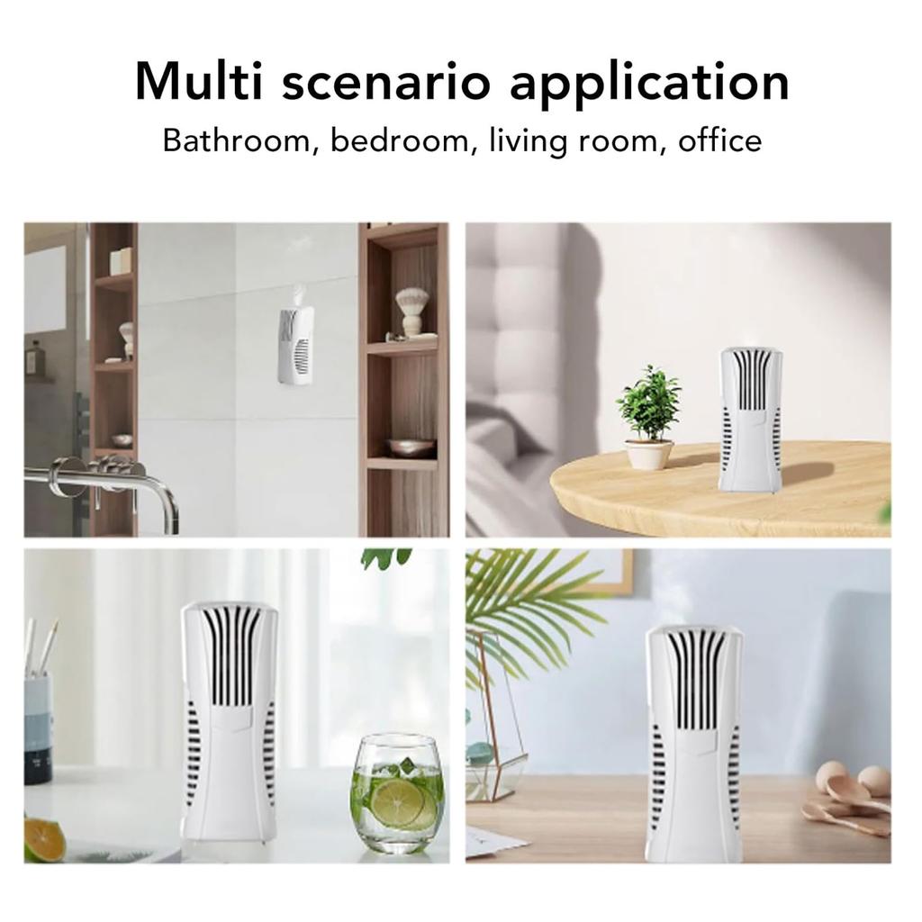 Automatic Air Freshener Dispenser, Automatic Fragrance Dispenser with Timer, Stand/Wall Mounted Aromatherapy Machines Diffuser for Home, Indoor,