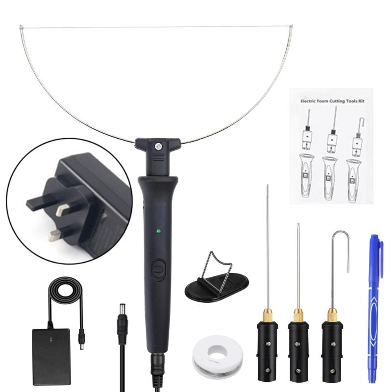 4-in-1 Foam Cutter Hot Wire Cutter with Indicator Light Electric Cutting Machine Pen Tools Foam Cutter Styrofoam Cutter