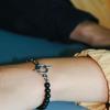 BICYCLE TROPHY BT Gemstone Bracelet 07 (2TYPE / 6mm Matte Onyx)