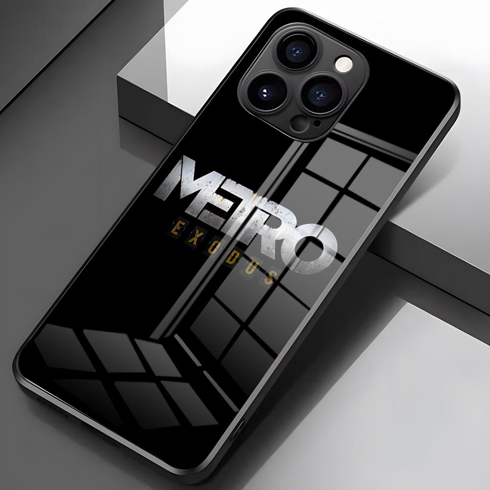 Metro 2033 Phone Case For IPhone 17 Pro Max 16 15 14 Pro Max 13 11 X Xs Xr 8 7Plus Glass Cover