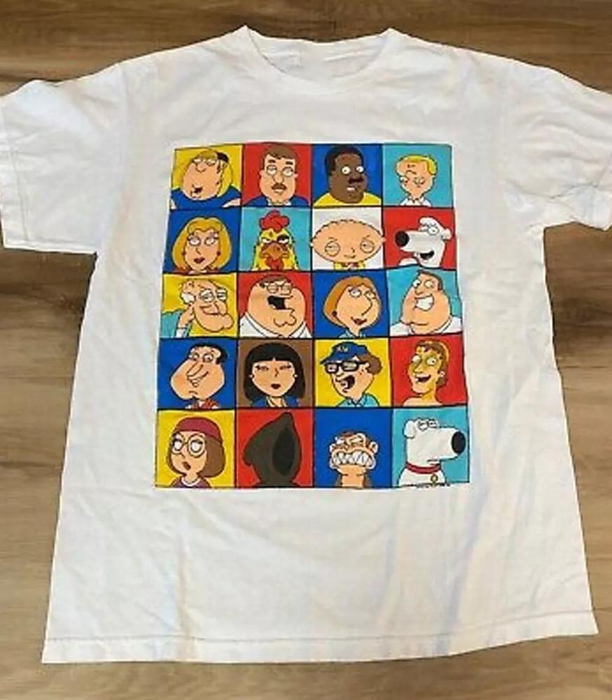 

Family Guy white Tshirt All sizes SHORT SLEEVE S5Xl Unisex T-Shirt XL