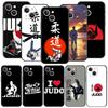 Japanese Martial Judo Phone Case For iPhone 17 Air 16 Plus 13 15 14 12 11 Pro MAX 7 8 SE Soft TPU Shockproof Cover Funda