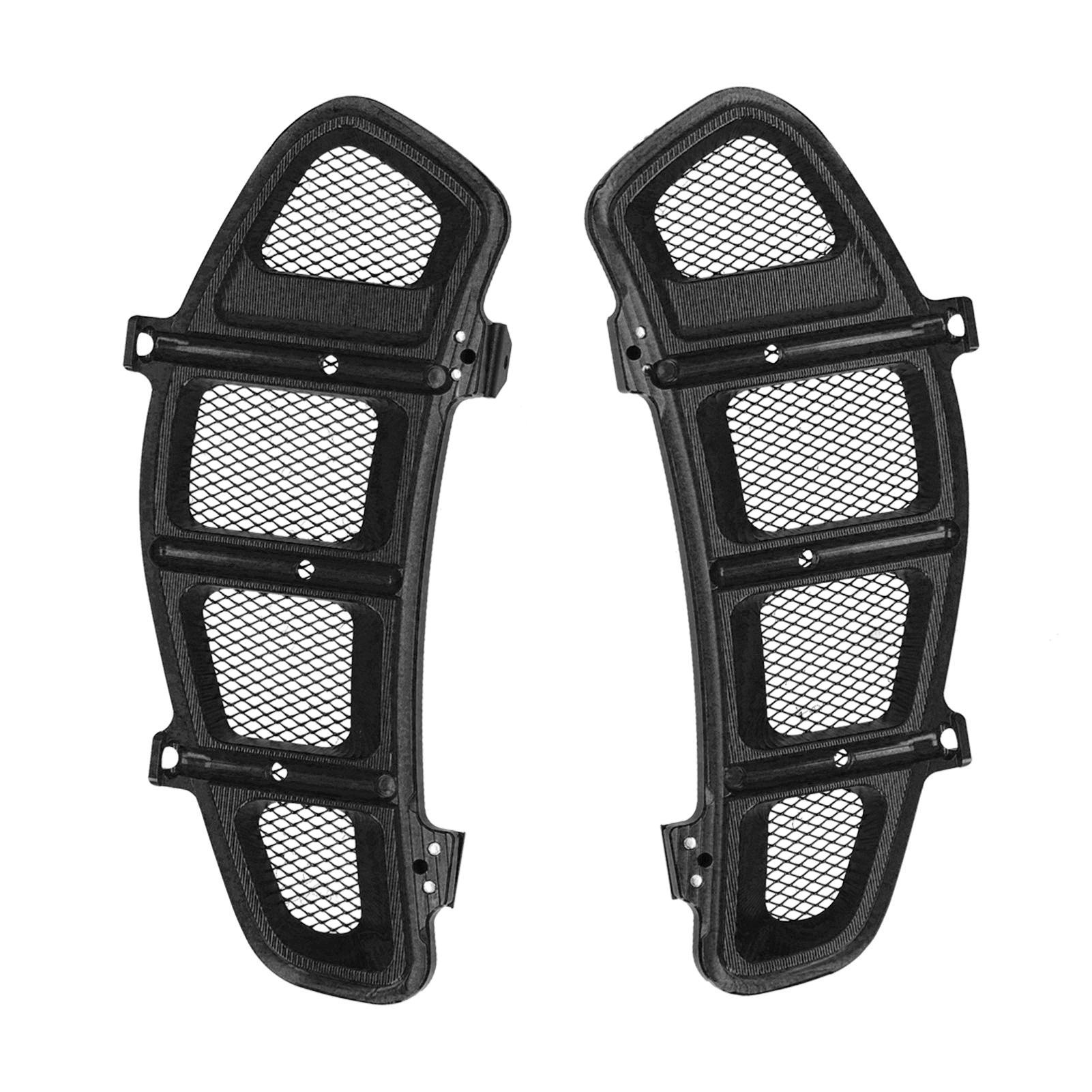 Pair Motorcycle Radiator Guard Left Right Grille Fit for Piaggio VESPA GTS 250 300 2013‑2020