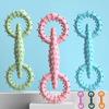 Dog Pull Ring Puppy Chewing Toy Boredom Relief Teeth Cleaning Indestructible Pet Pull Ring Toys Interactive Puppy Chew Toy