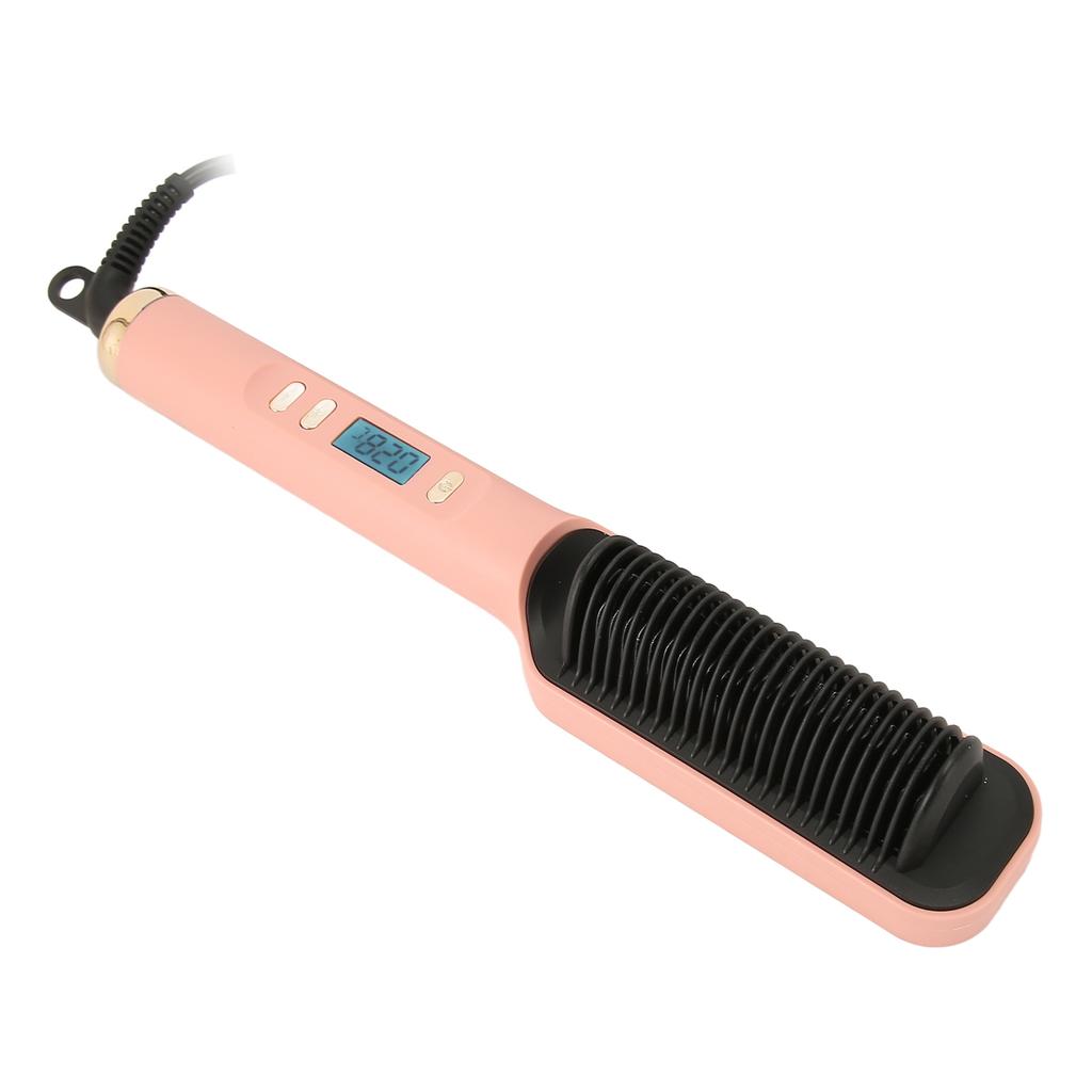 Haarglättbürste Gleichmäßige Erhitzung LCD Haarglättbürste für Zuhause