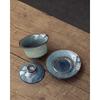 160ml Ceramic Gaiwan Kiln Change Handheld Tea Bowl Japanese Style Sancai Gaiwan