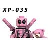 Nowe klocki budowlane Wolverine Deadpool Mini figurki akcji