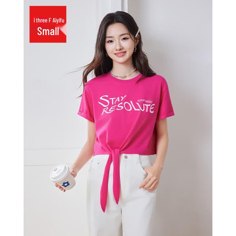 IEF Petite Dopamine Style Short Sleeve Top M