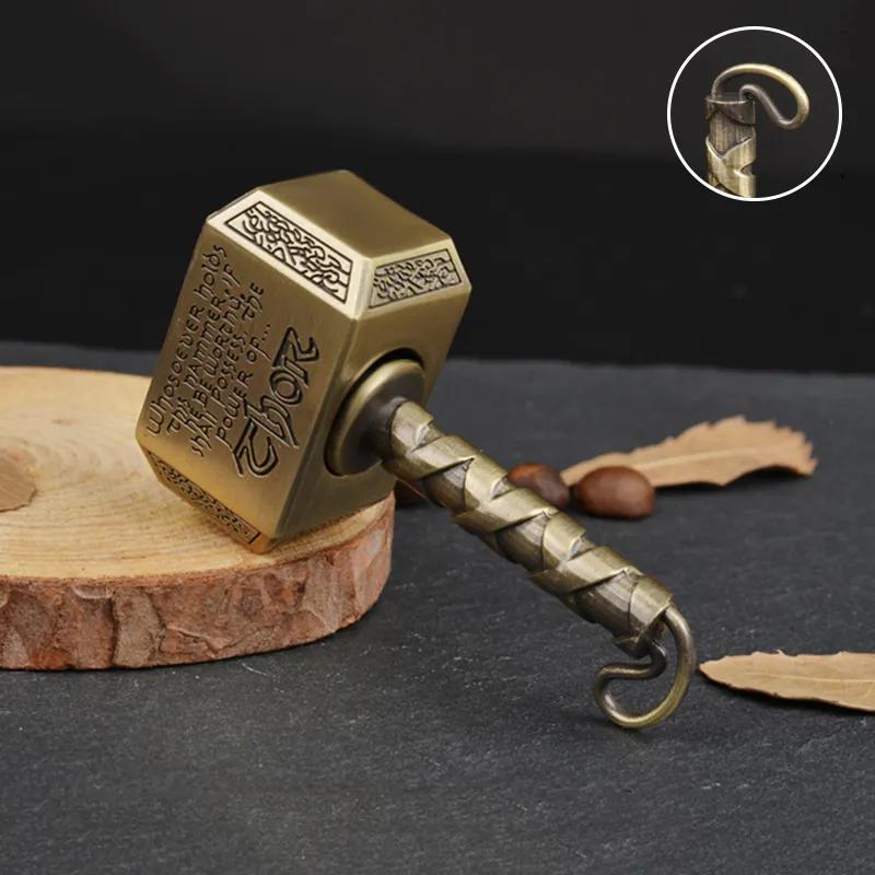 Сплав Наконечник пальца Гироскоп Спиннер Игрушки-антистресс для детей Взрослых Снятие стресса Игрушки Пальцевой гироскоп Противотревожные Металлический молоток Игрушки