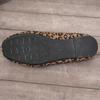 2025 Ladies Shoes Loafers Women's Flats Outdoor Casual Flats Women Metal Decoration Round Toe Leopard Plus Size Shoes Women