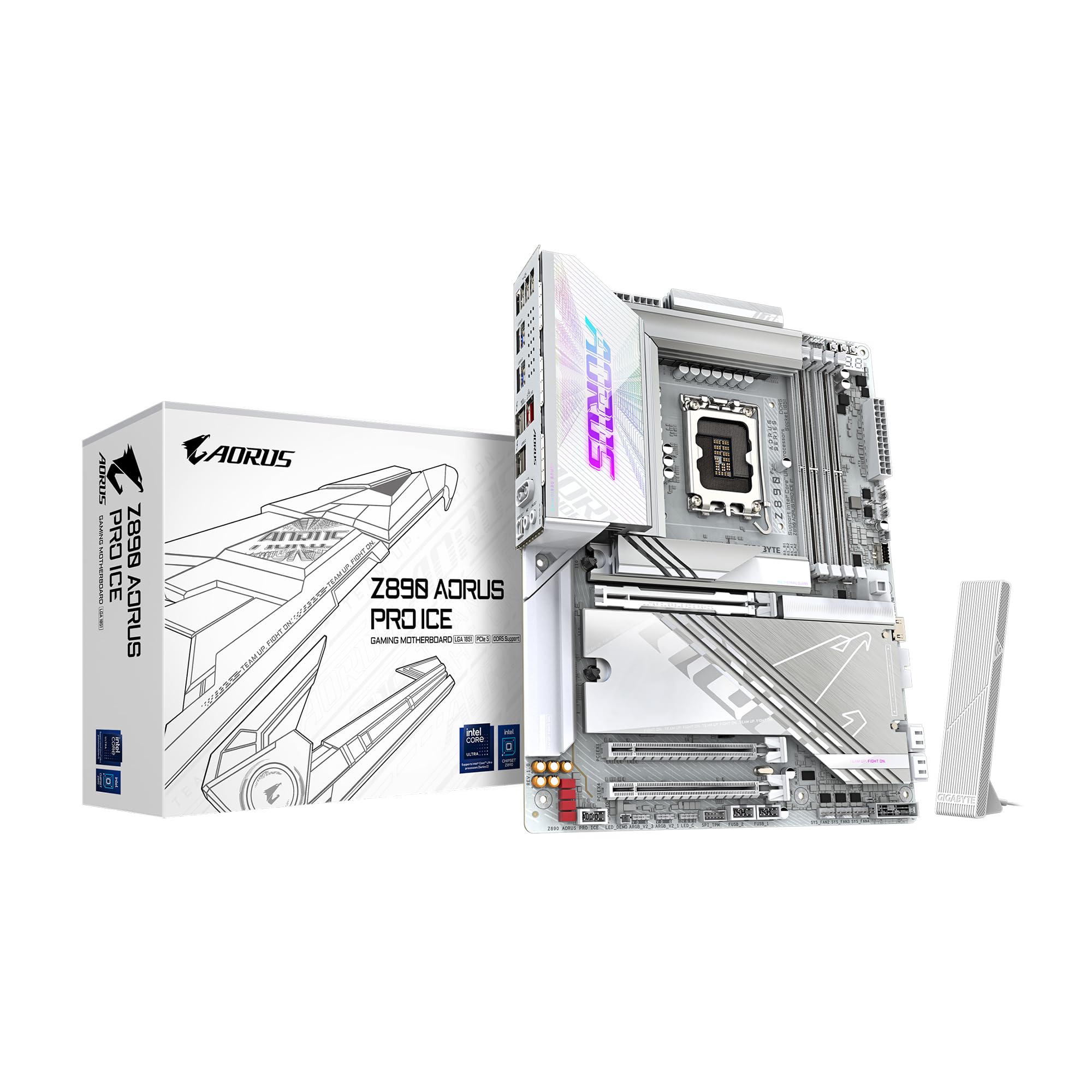 

Материнська плата GIGABYTE Z890 AORUS PRO ICE ATX MB6595