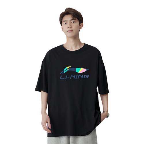 Li Ning LINING Sports Trend Series T-Shirts Unisex Black AHSUC27-3