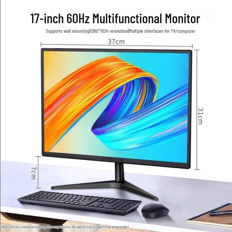 Shik Wall-Mountable HD Desktop Monitor - 20/22/24 Inch for Home or Office Use