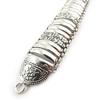 Les Trésors De Lily [J7232] - Silver 'Cunegonde' Designer Bracelet