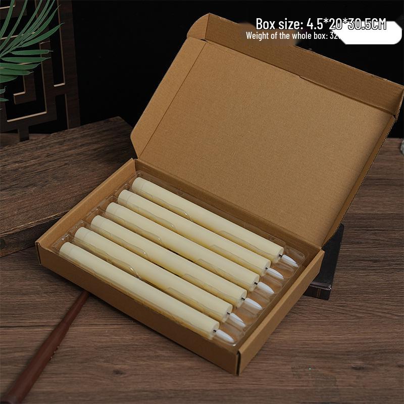 Long-Handled Remote-Controlled Flickering LED Candle for Home and Party Decor