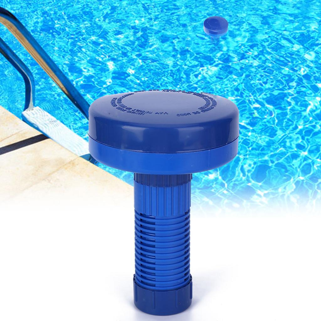 Plastic Durable Scale Swimming Pool Medicine Drug Floating Automatic Cleaning Dispenser Equipment Spa Accessory