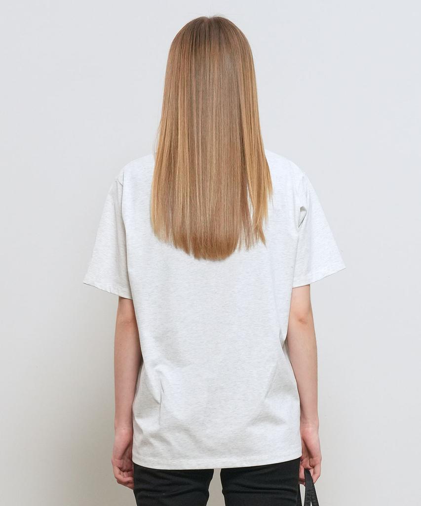 GENERALIDEA Dancing Cat Oversized Short Sleeve T-Shirt [Light Grey] / Gf2Lts519