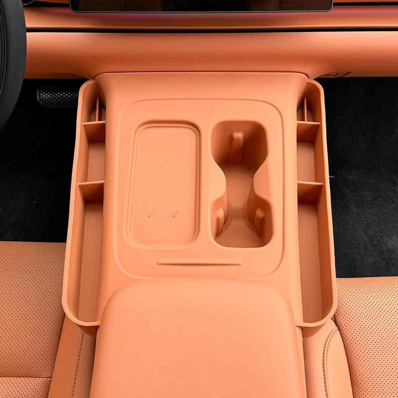 For LEAPMOTOR C16 Dedicated Central Control Wireless Charging Water Cup Pad Storage Bag Silicone Cover Car Interior Accessories