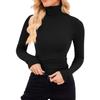 2025 Autumn/Winter Women's High Neck Slim Fit Base Layer Top