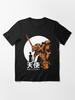 100% Cotton Anime Harajuku Ayanami Rei Printing Tshirt MenMomen Oversized Short Sleeve T-shirt Spring Summer Tops