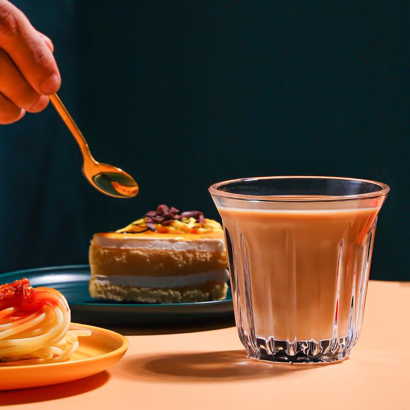 Ins Style Vielseitige Glas-Kaffeetasse