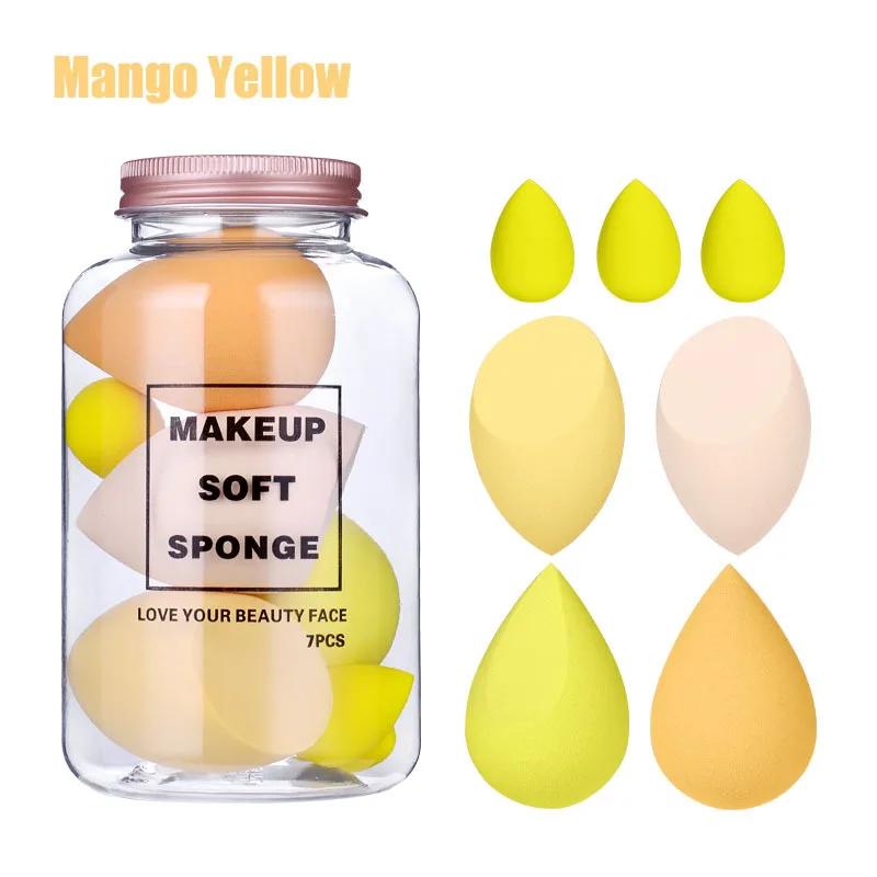 4/7Pcs Makeup Sponge Set Face Beauty Cosmetic Powder Puff For Foundation Cream Concealer Make Up Blender Tools