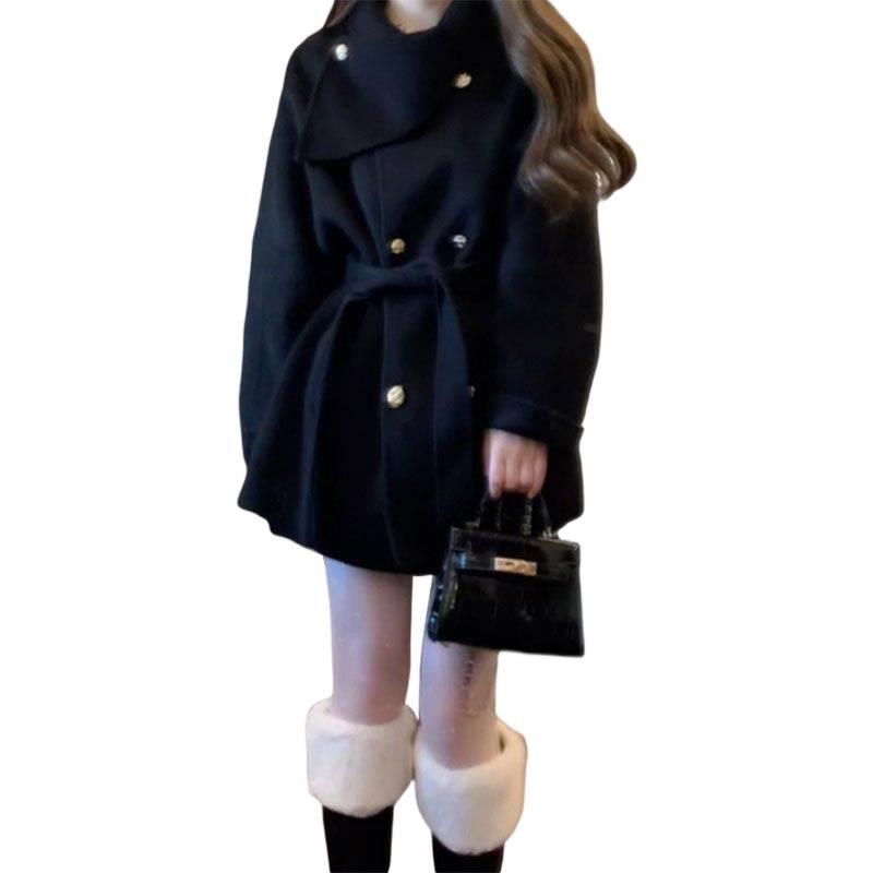 Stylish Petite Women's Thickened Short Coat for Autumn/Winter