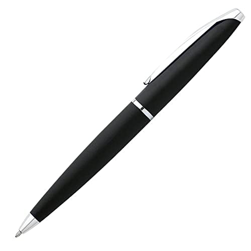 CROSS ATX Ballpoint Pen, Medium Nib, Oil-Based Ink, Perfect Gift for Job Promotion/Retirement, Includes Gift Box and Shopping Bag, Bassault Black