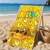 Cat Dog Adventure Beach Towel, Microfiber Beach Towel, Perfect For Pool, Beach, Travel, Home Decor Beach Party Fan Gifts