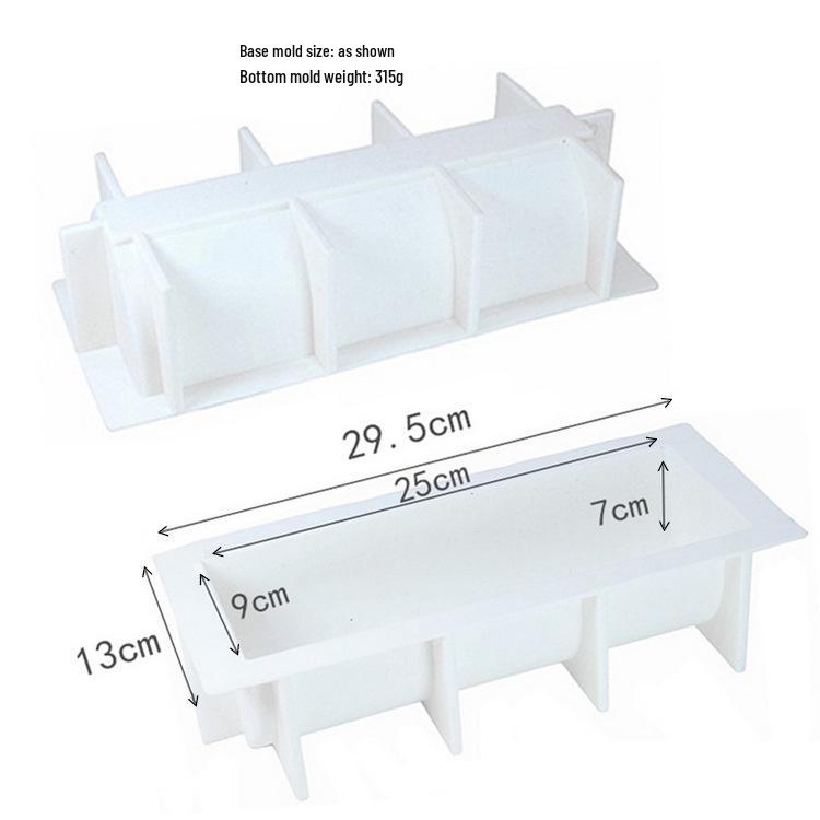 Silicone Mousse Swiss Roll Texture Pad - Tree Bark Lace Fondant Mat for Western Pastry Baking