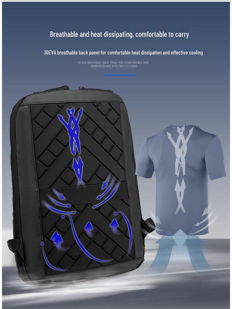 Ultra-thin Waterproof Backpack for Men and Women - High-End Travel, Fashion, Business, and Commuting.