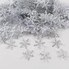 Multi-color Christmas Snowflakes Confetti Glitter Snowflake Sequins Artificial Snowflakes  Party