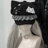 Subculture Beret Hat Kitten Ears Octagonal Cap Cute Newsboy Cap