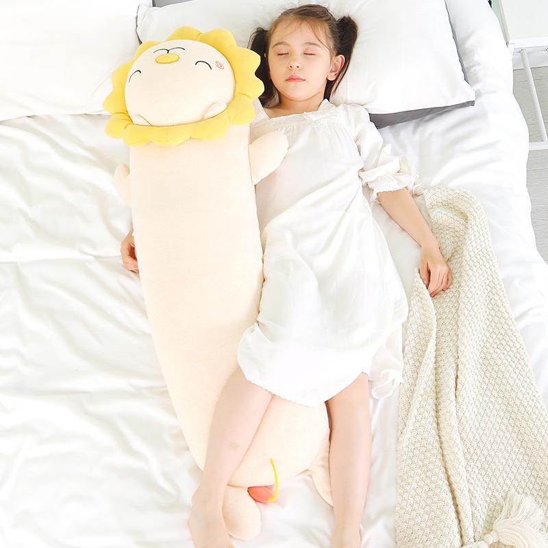 

Детская подушка для сна с изображением динозавра, зажимающая ноги на кровати, длинная подушка для сна, которую можно отсоединить и постирать, подарочная подушка с рисунком из мультфильма small 95 cm