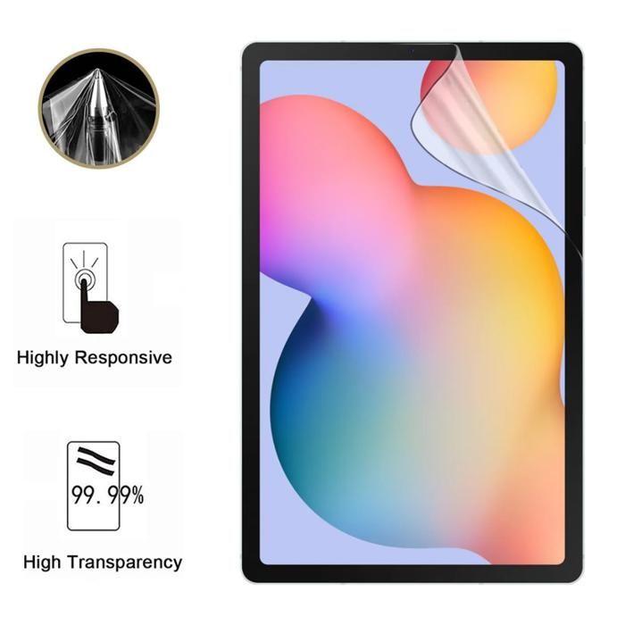 Screen Protector - Phonillico - Samsung Galaxy Tab S6 5G - Pack 2 - Plastic Film - Resistant