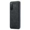 DG.MING For Samsung Galaxy A17 5G/4G Case PU Leather Covered PC + TPU Hybrid Phone Shell