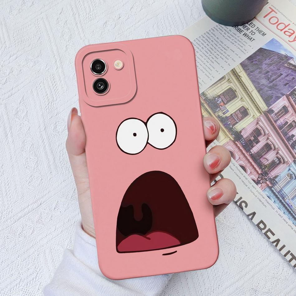 Case For Samsung A03 Core A03S Painted Soft Liquid Silicone Fashion Back Cover For Samsung Galaxy A 03 A03Core A03 S Funda Coque