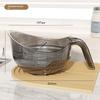 Plastic Kitchen Rice Washing Basket With Handle For Fruit And Vegetable Draining