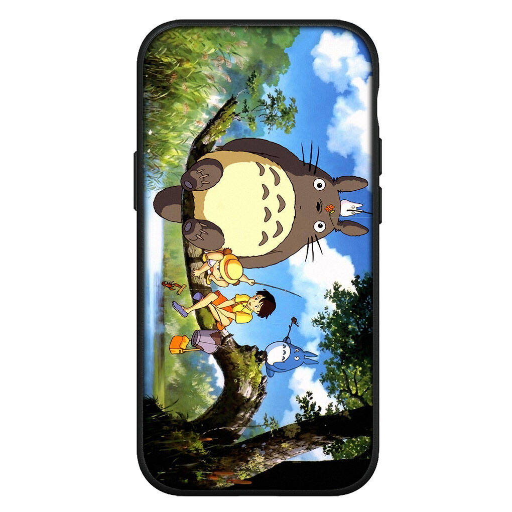 Cover for iPhone 17 16 15 Xiaomi Poco Redmi Note 14 13 12 11 Pro Max 9 16e Samsung Galaxy S25 S24 S23 A4 A07OPPO Huawei Cartoon Totoro Phone Case