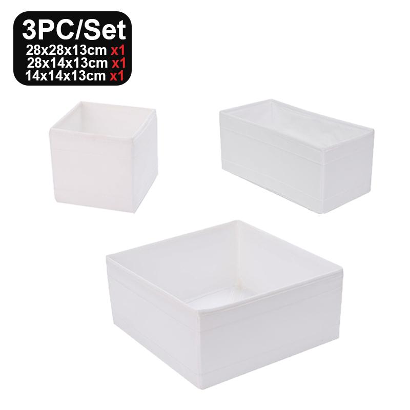 Compartiment organizator de haine Cutie de depozitare, pliabil, spălat, organizator de acasă pentru lenjerie intima, blugi, șosete, dulap, containere de depozitare