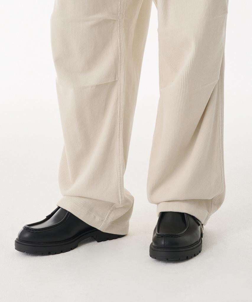 MUSINSA STANDARD Corduroy Parachute Pants [Cream]