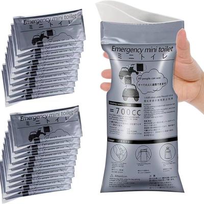1/6/12/20 Pz 700 ml Sacchetti per urina usa e getta Sacchetti per pipì da viaggio a tenuta stagna Sacchetti per orinatoi di emergenza per ingorgo stradale unisex
